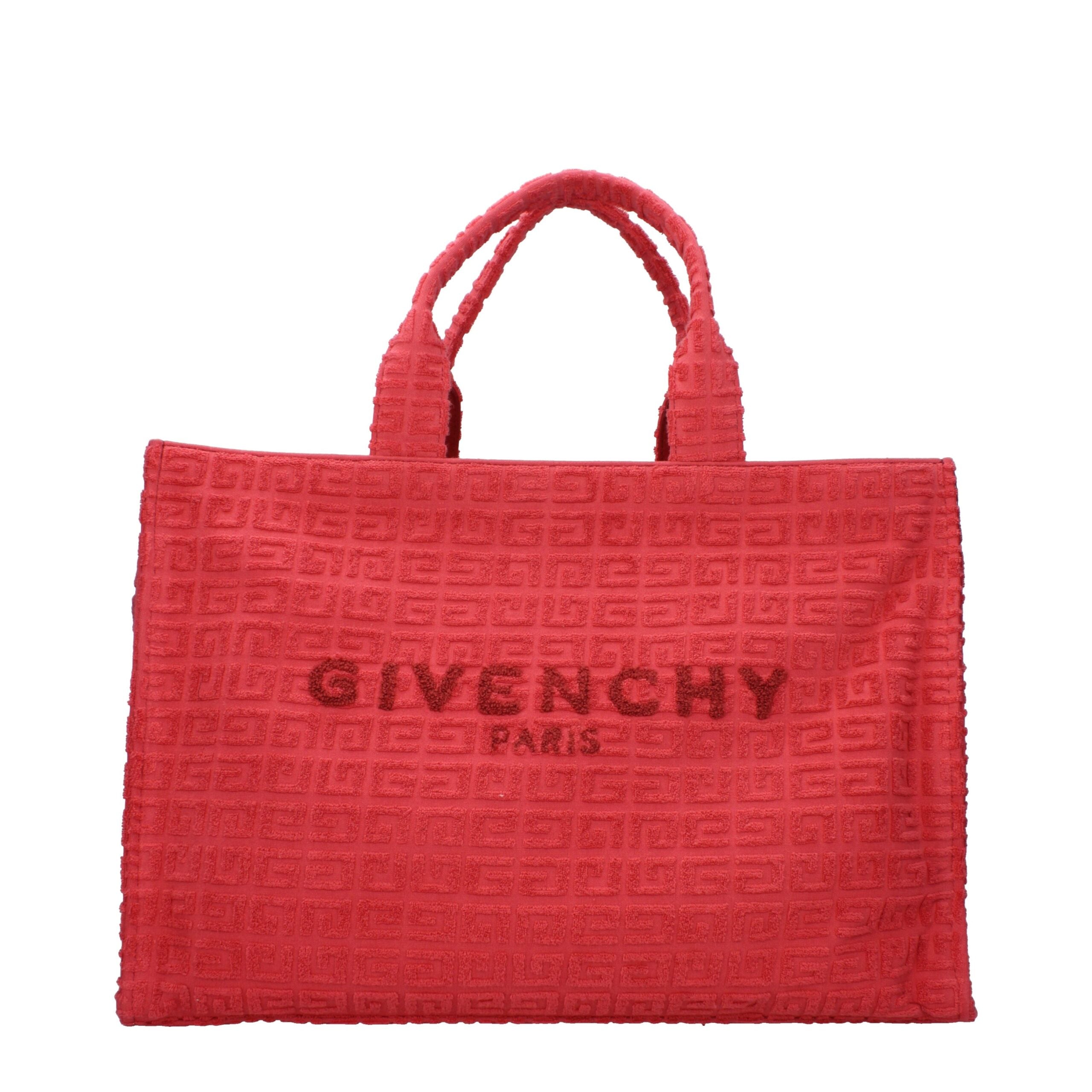 Givenchy Red Fabric Handbag